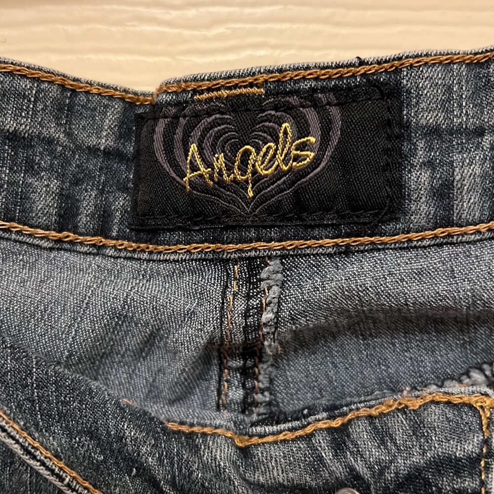 Angels Crop Capri Jeans 20 - Picture 2 of 5